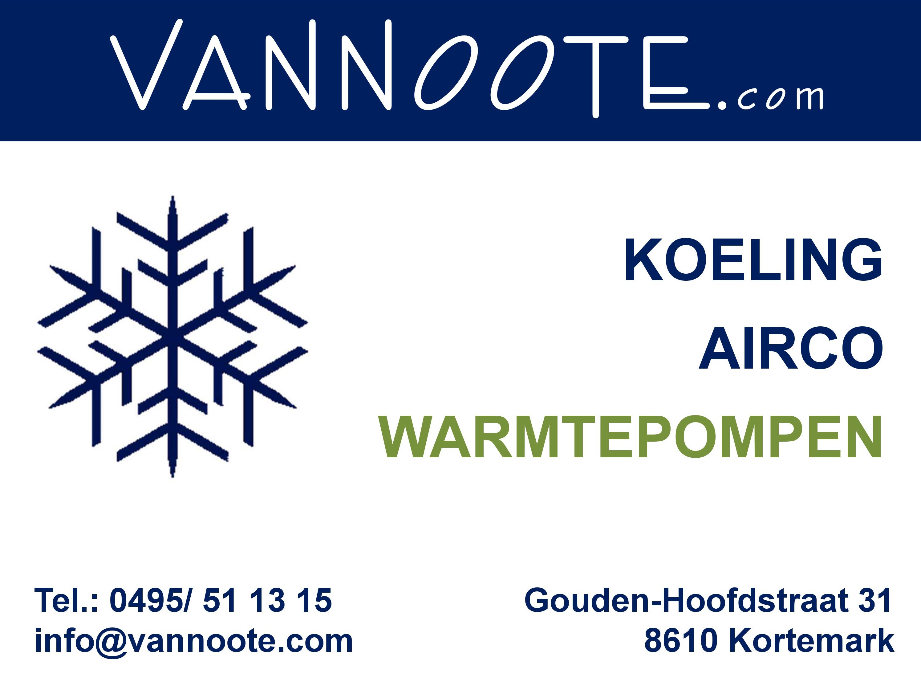 koeltechniekers Eernegem Vannoote